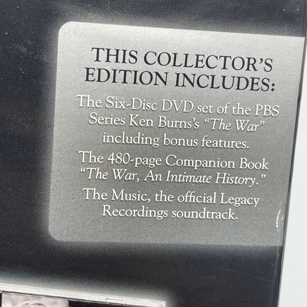 PBS Home Video The War Collector's Edition 6 Disc DVD Set Ken Burns MISSING BOOK - Picture 3 of 10